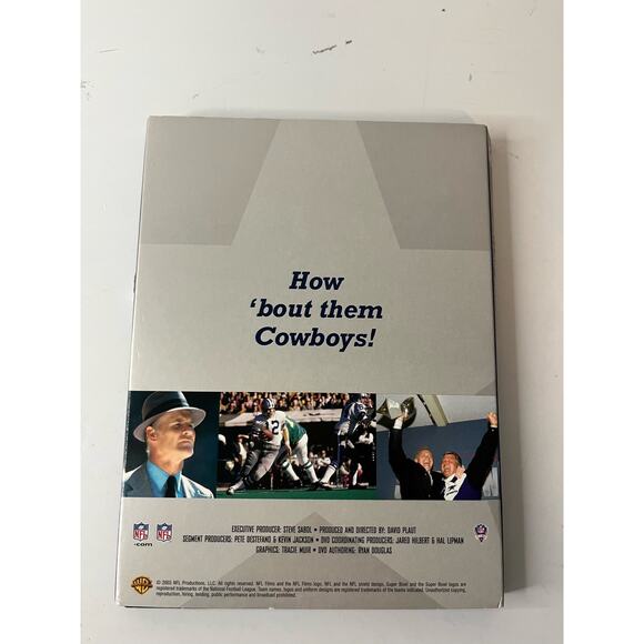Dallas Cowboys Football Complete History Of America's Team 1960-2003 DVD Box Set - Picture 4 of 5